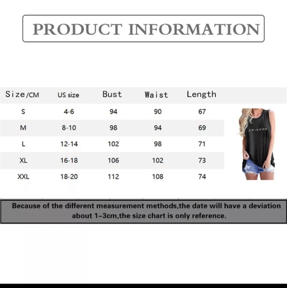"FRIENDS Tank Tops  brand new - Picture 2 of 2